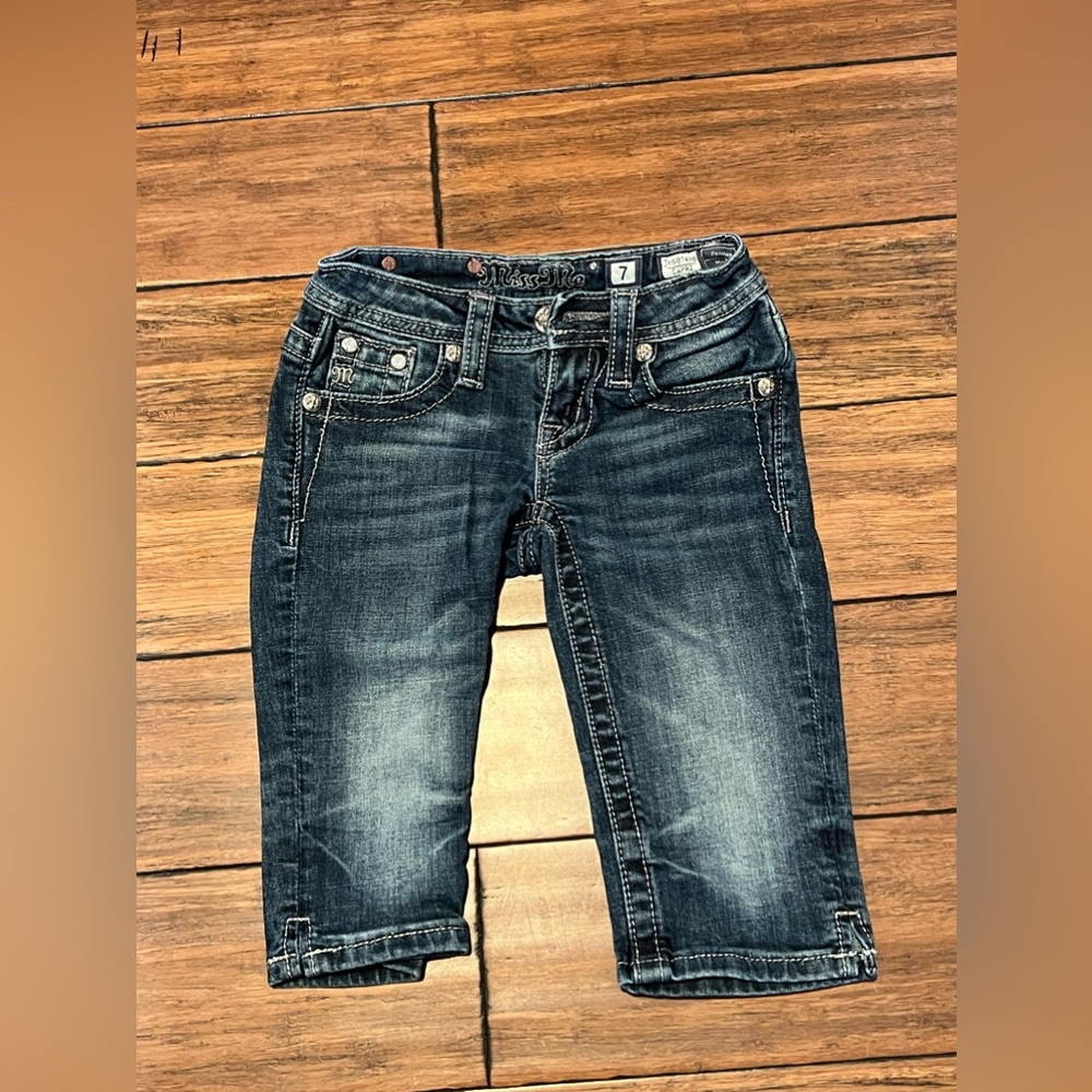 MISS ME Girls Capri Size 7, Style JK5974P6